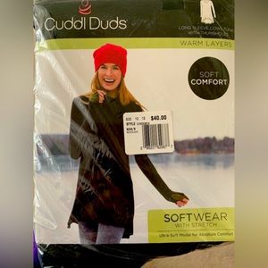 Cuddl Duds NWT soft stretch shirt! Perfect for layering this winter!